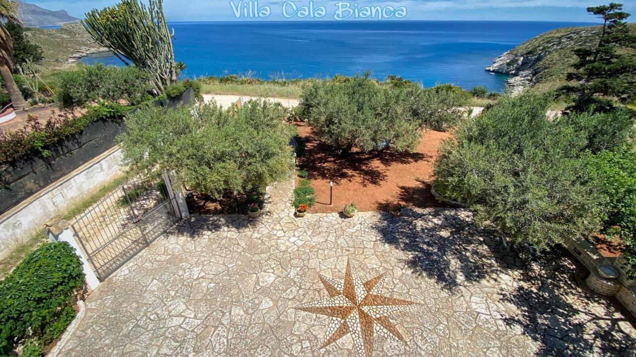 Villa Cala Bianca Castellammare del Golfo Exterior foto