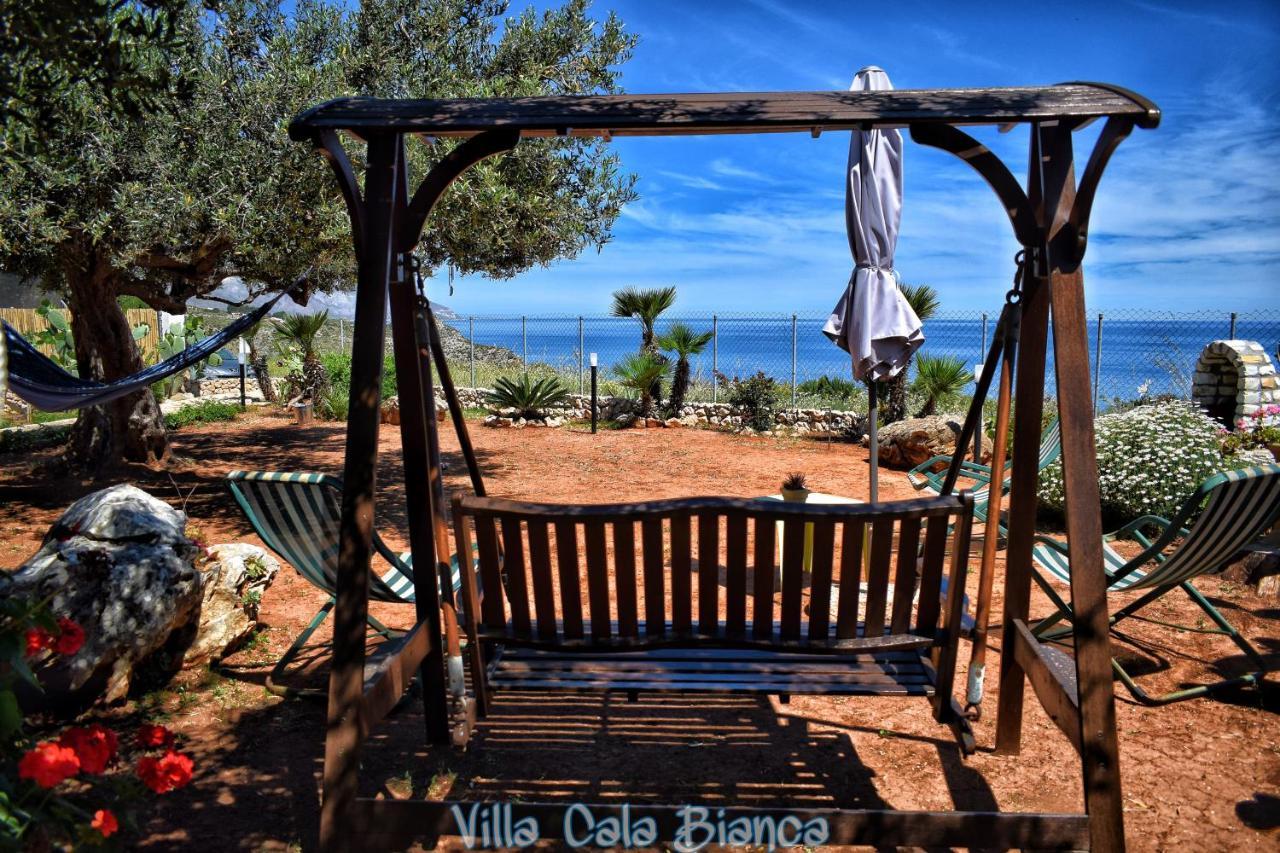 Villa Cala Bianca Castellammare del Golfo Exterior foto